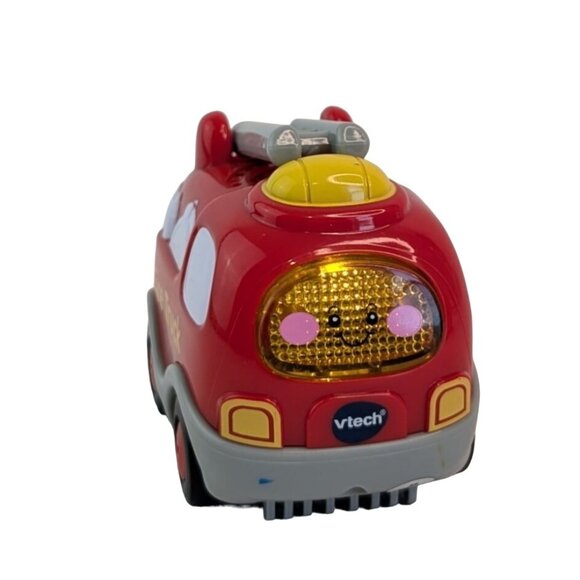 VTech Go Go Smart Wheels Fire Truck & Garbage Truck Light Sound Tested Working - Picture 7 of 10